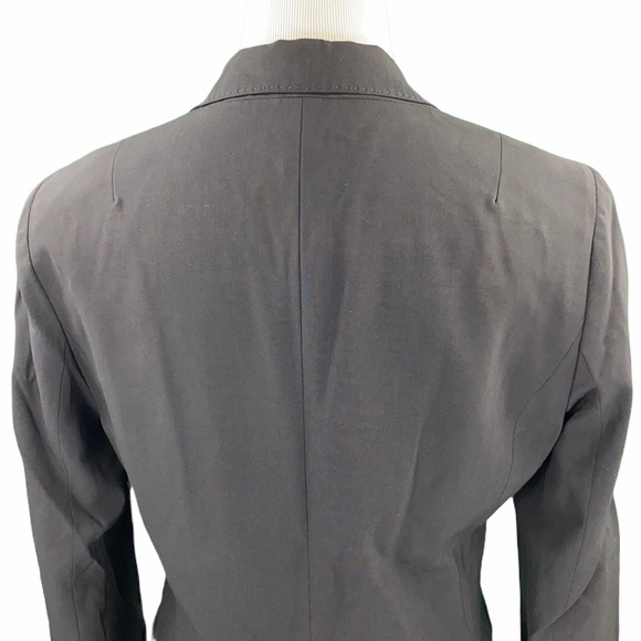 J. Crew Black Virgin Wool Single Button Career Blazer - Picture 9 of 16
